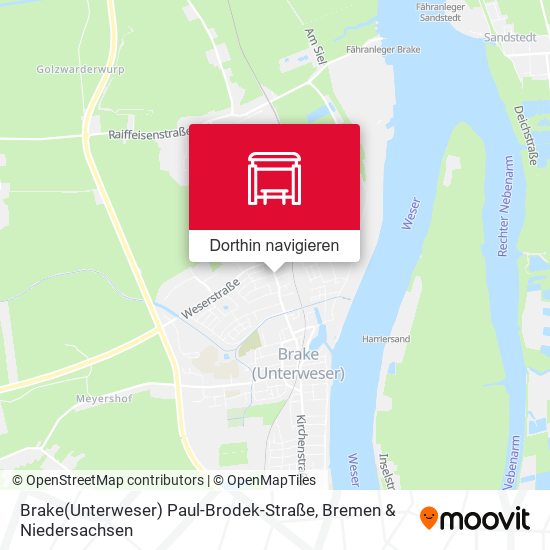 Brake(Unterweser) Paul-Brodek-Straße Karte