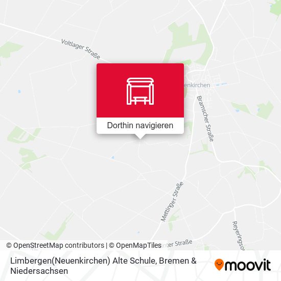 Limbergen(Neuenkirchen) Alte Schule Karte