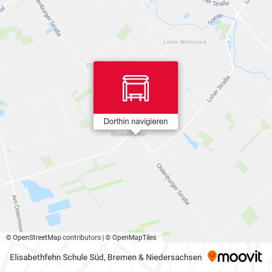 Elisabethfehn Schule Süd Karte