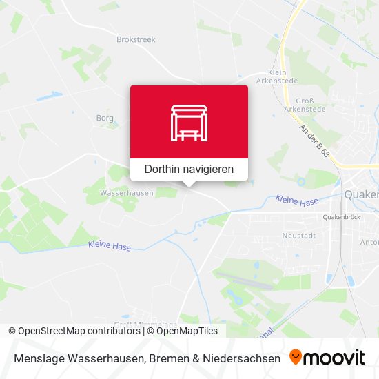 Menslage Wasserhausen Karte