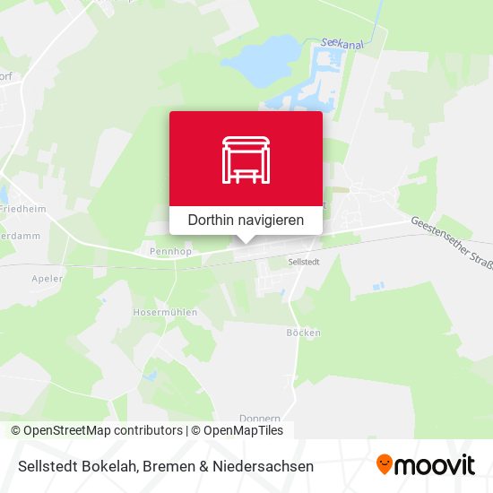 Sellstedt Bokelah Karte