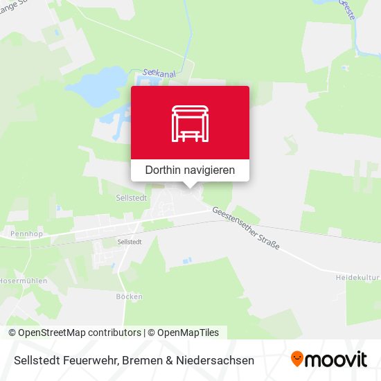 Sellstedt Feuerwehr Karte