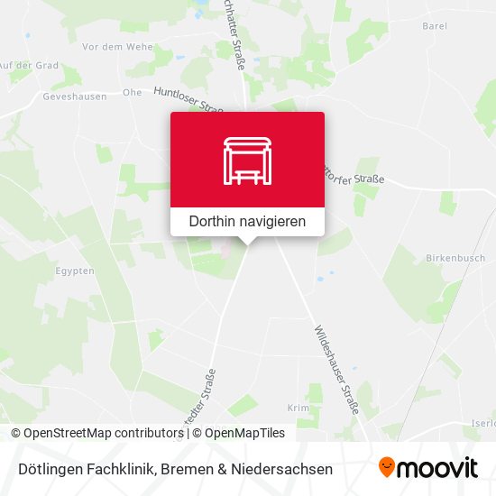 Dötlingen Fachklinik Karte