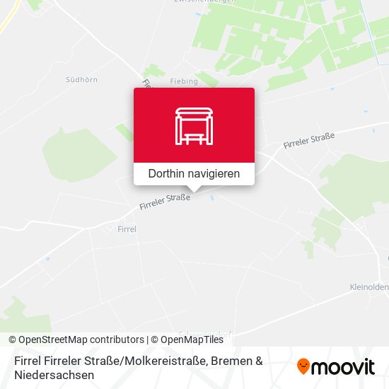 Firrel Firreler Straße / Molkereistraße Karte