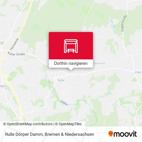 Rulle Dörper Damm Karte