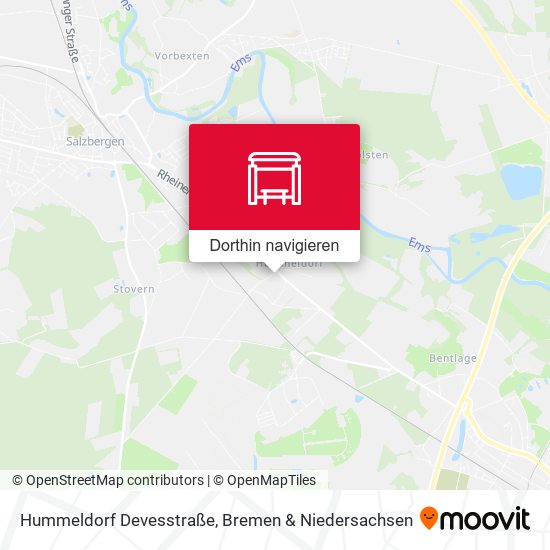 Hummeldorf Devesstraße Karte