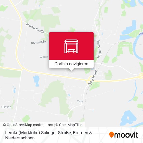 Lemke(Marklohe) Sulinger Straße Karte