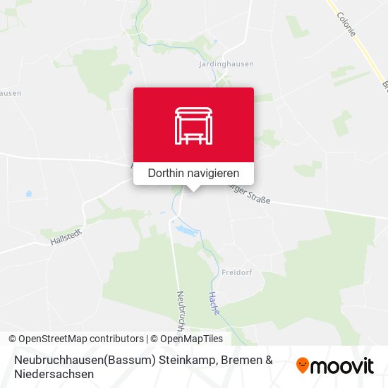 Neubruchhausen(Bassum) Steinkamp Karte