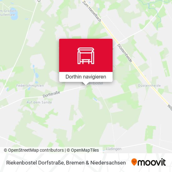 Riekenbostel Dorfstraße Karte