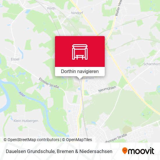 Dauelsen Grundschule Karte