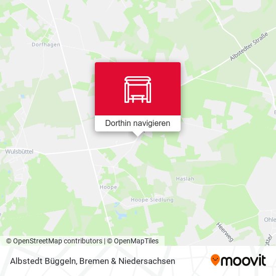 Albstedt Büggeln Karte
