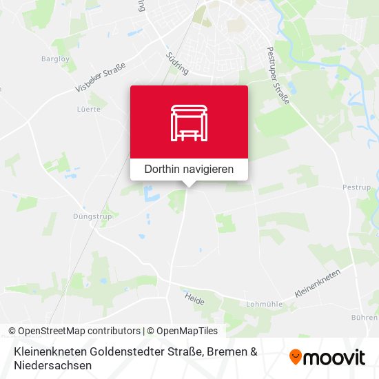 Kleinenkneten Goldenstedter Straße Karte