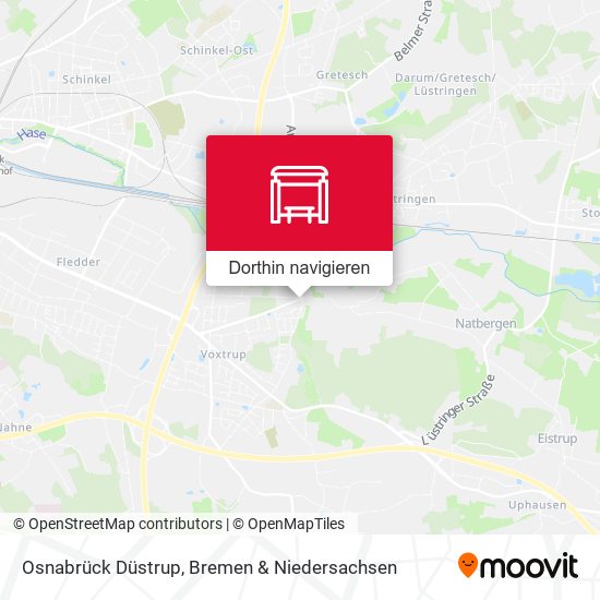 Osnabrück Düstrup Karte