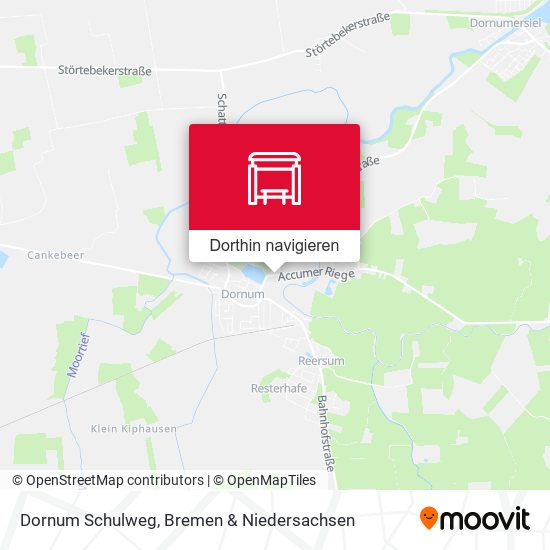 Dornum Schulweg Karte