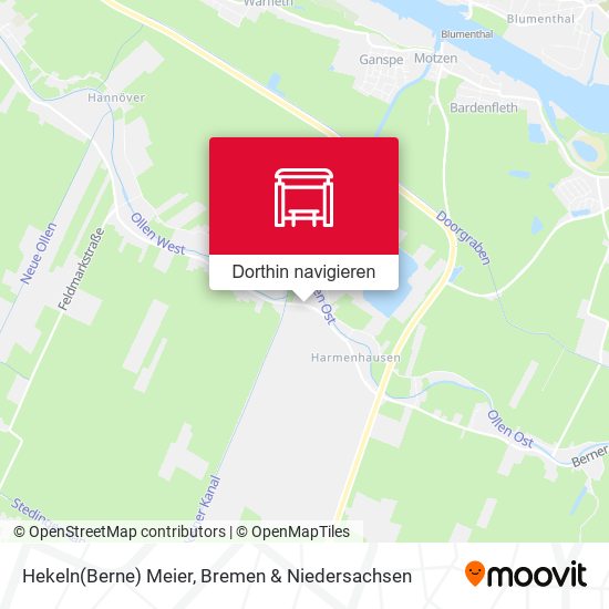Hekeln(Berne) Meier Karte