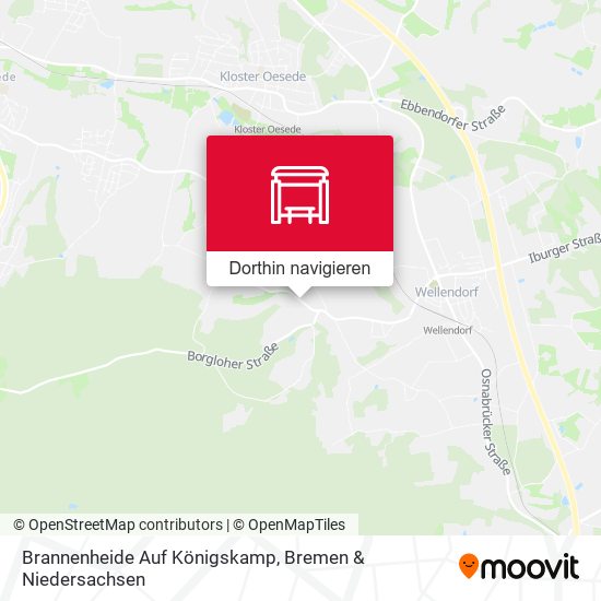 Brannenheide Auf Königskamp Karte