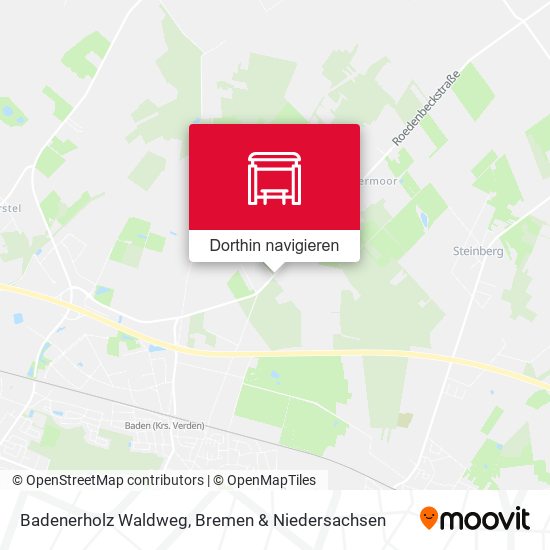 Badenerholz Waldweg Karte
