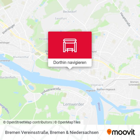 Bremen Vereinsstraße Karte