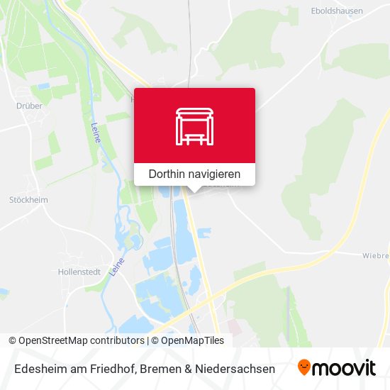 Edesheim am Friedhof Karte