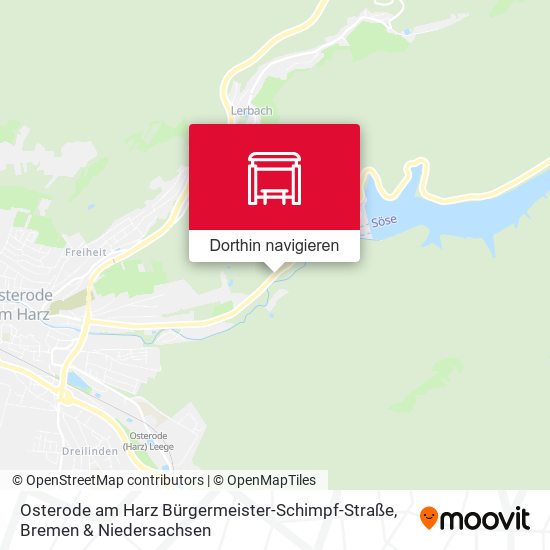Osterode am Harz Bürgermeister-Schimpf-Straße Karte