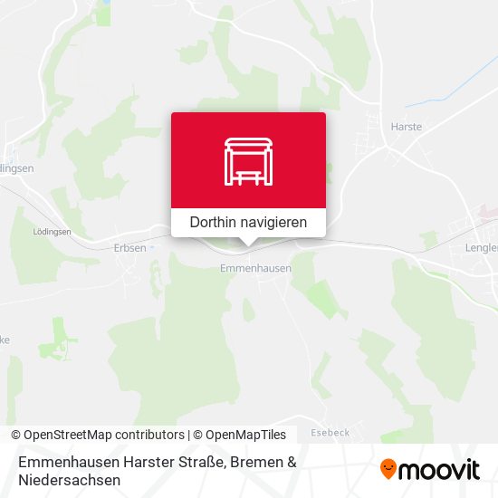 Emmenhausen Harster Straße Karte