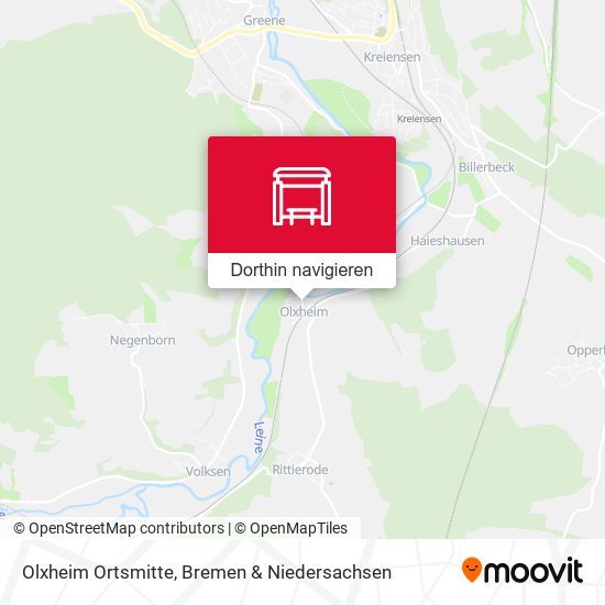 Olxheim Ortsmitte Karte