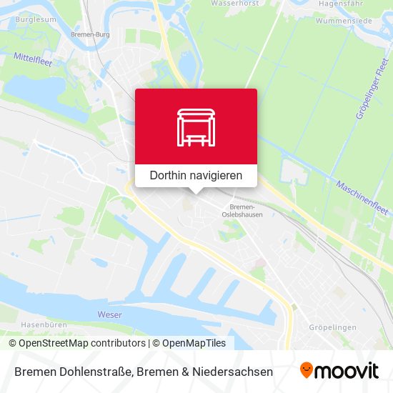 Bremen Dohlenstraße Karte