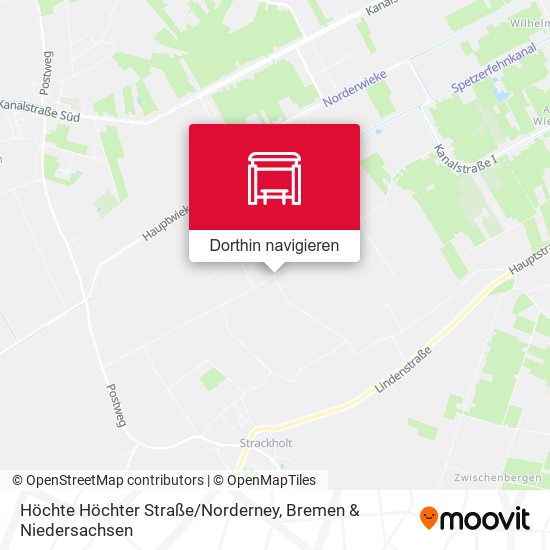 Höchte Höchter Straße / Norderney Karte
