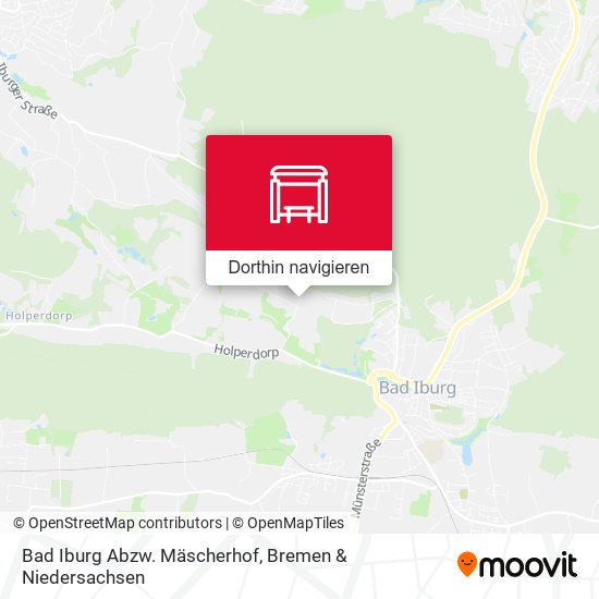 Bad Iburg Abzw. Mäscherhof Karte