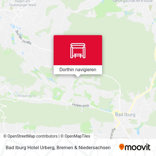 Bad Iburg Hotel Urberg Karte