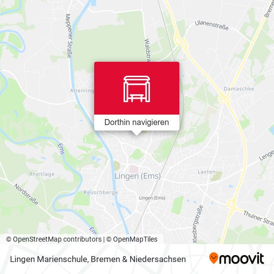 Lingen Marienschule Karte