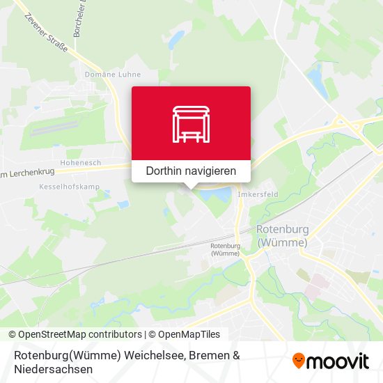 Rotenburg(Wümme) Weichelsee Karte