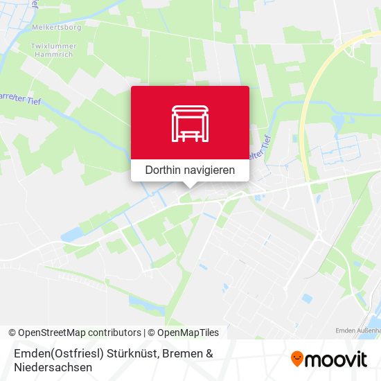 Emden(Ostfriesl) Stürknüst Karte