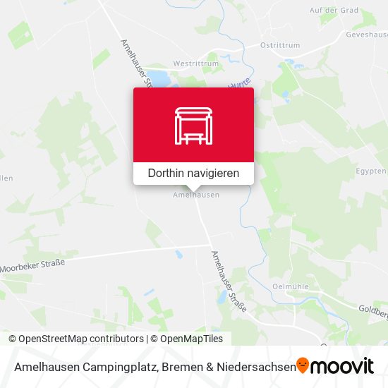 Amelhausen Campingplatz Karte