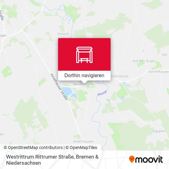 Westrittrum Rittrumer Straße Karte