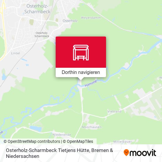 Osterholz-Scharmbeck Tietjens Hütte Karte