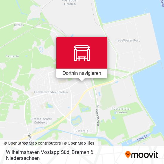 Wilhelmshaven Voslapp Süd Karte