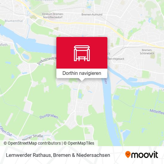 Lemwerder Rathaus Karte