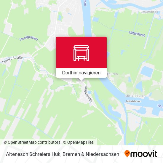 Altenesch Schreiers Huk Karte