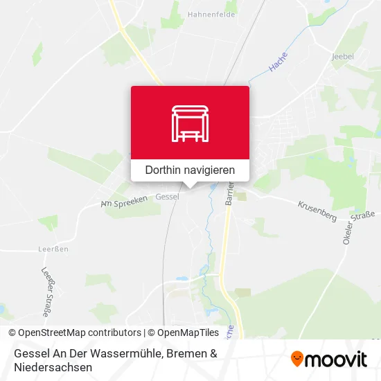 Gessel An Der Wassermühle Karte