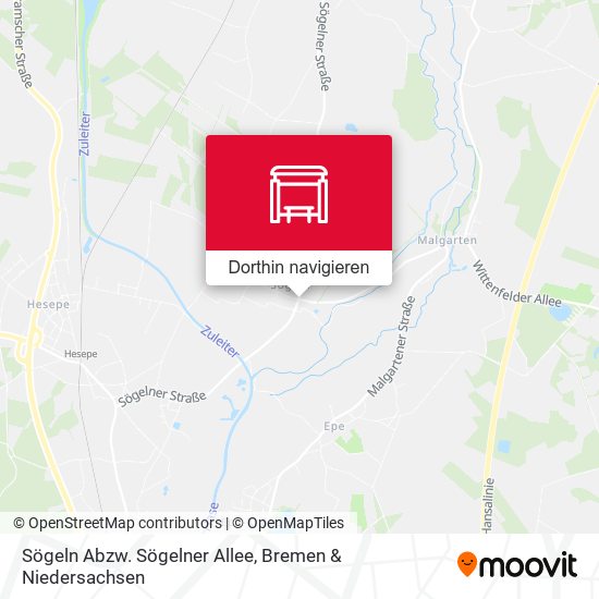 Sögeln Abzw. Sögelner Allee Karte