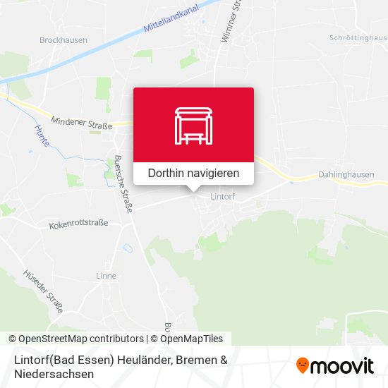 Lintorf(Bad Essen) Heuländer Karte