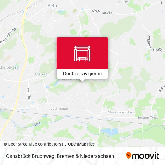 Osnabrück Bruchweg Karte