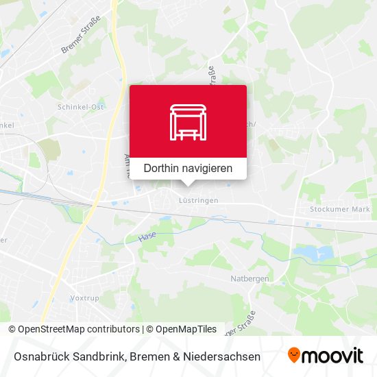 Osnabrück Sandbrink Karte