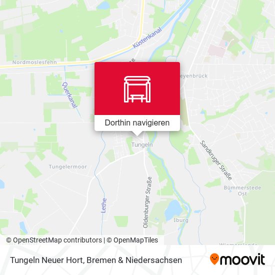Tungeln Neuer Hort Karte