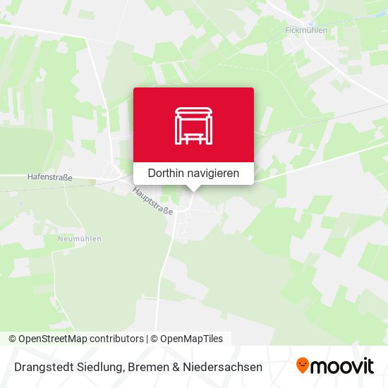 Drangstedt Siedlung Karte