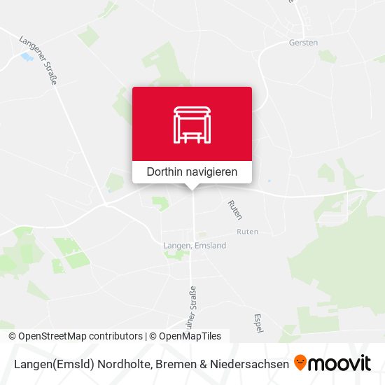Langen(Emsld) Nordholte Karte