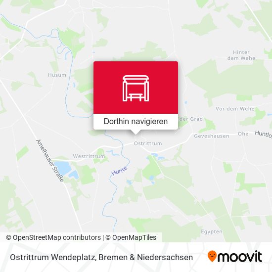Ostrittrum Wendeplatz Karte