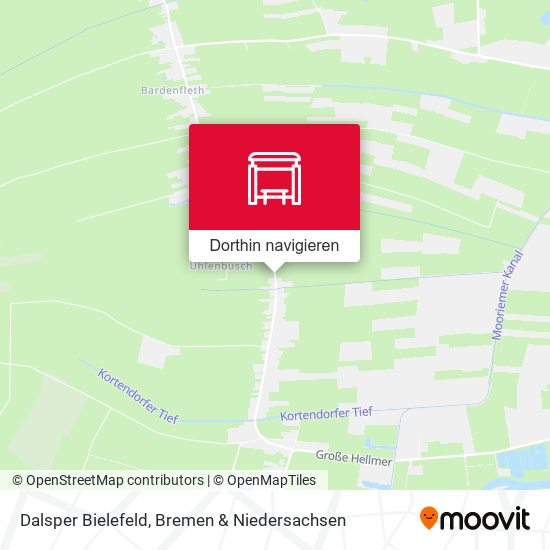 Dalsper Bielefeld Karte