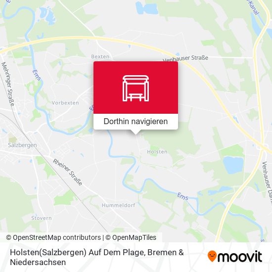 Holsten(Salzbergen) Auf Dem Plage Karte
